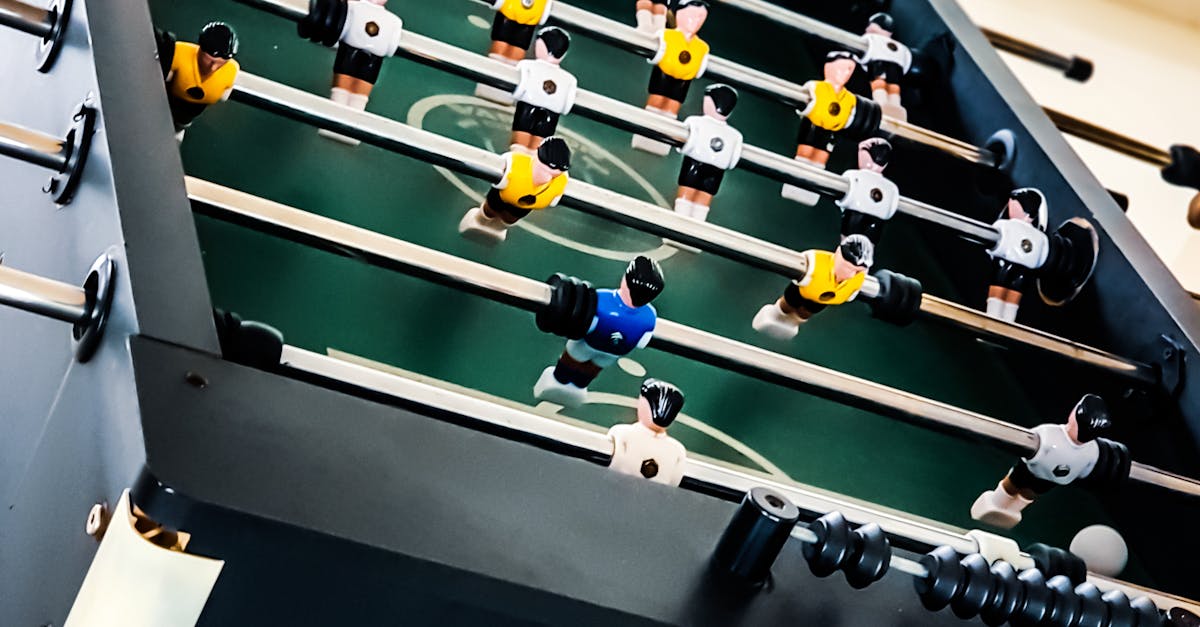 rejoignez notre club de baby-foot pour des parties amusantes et compétitives. rencontrez des passionnés, améliorez votre technique et participez à des tournois locaux dans une ambiance conviviale.
